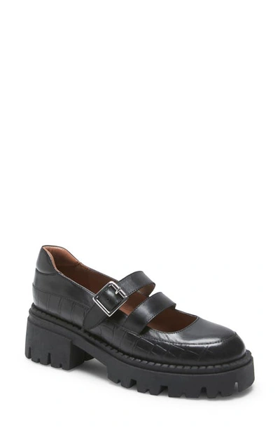 Free People Stella Mary Jane Platform Pump In Black