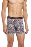 Nike Dri-fit Flex 3-pack Performance Boxer Briefs In Snake Print/ Chili Red/ Black