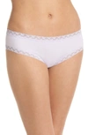 Natori Bliss Cotton Girl Briefs In Misty Lilac