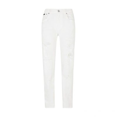 Dolce & Gabbana Denim Jeans With Pretty Fit In White