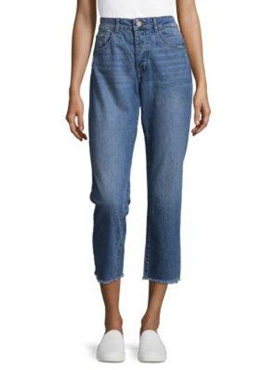 Dl1961 Patti High Rise Straight-fit Cotton Jeans In Ashland