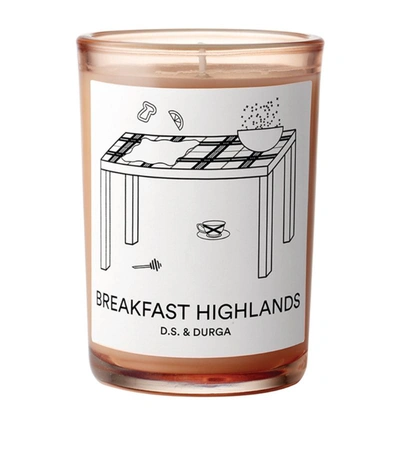D.s. & Durga Breakfast Highlands Candle (198g) In Multi