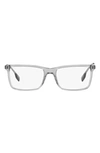 Burberry 55mm Optical Glasses In Grey/ Demo Lens