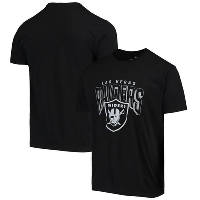 Junk Food Men's  Black Las Vegas Raiders Bold Logo T-shirt