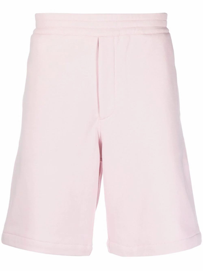 Alexander Mcqueen Mens Pink Cotton Shorts
