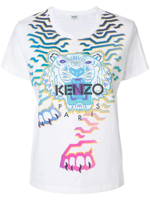 kenzo rainbow t shirt