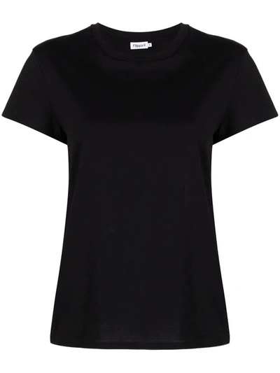 Filippa K Slim Organic Cotton T-shirt In Black