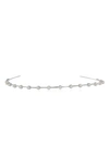 Brides And Hairpins Jayla Imitation Pearl Headband In Silver