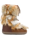 Dsquared2 Snow Boots In 5089 Naturale