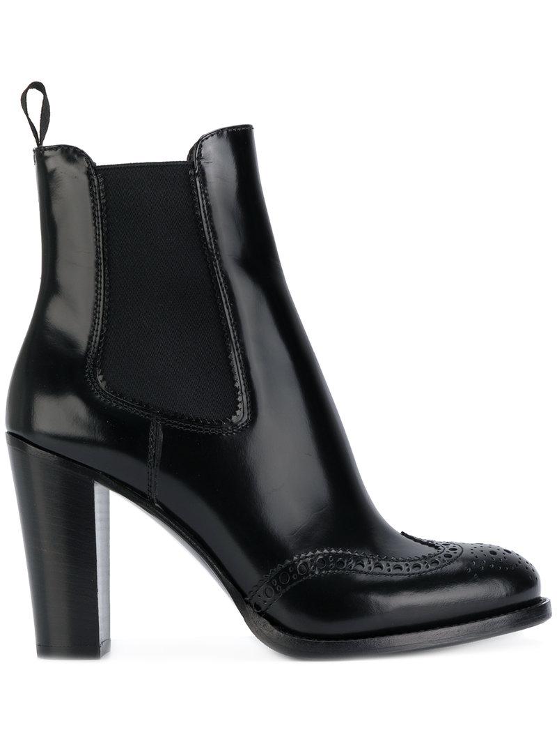 church's black chelsea boots