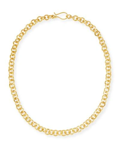 Dina Mackney Hill Tribe Chain Necklace, 18" In Gold