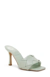 Vince Camuto Brelanie Braided Strap Sandal In Cool Mint