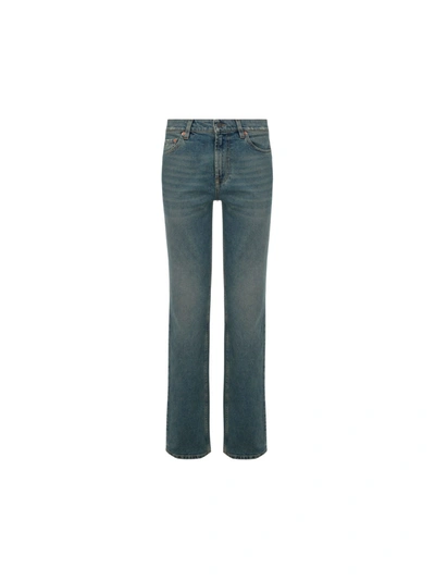 Valentino Womens Blue Other Materials Jeans