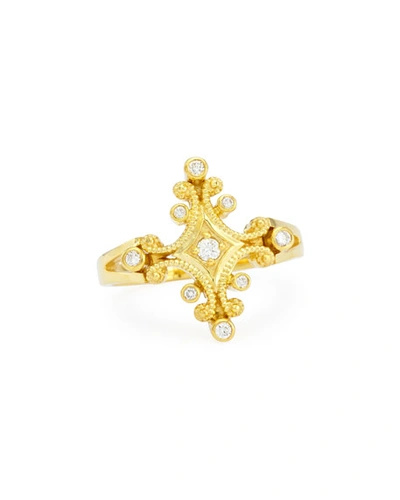 Eli Jewels Aegean 18k Diamond Ring