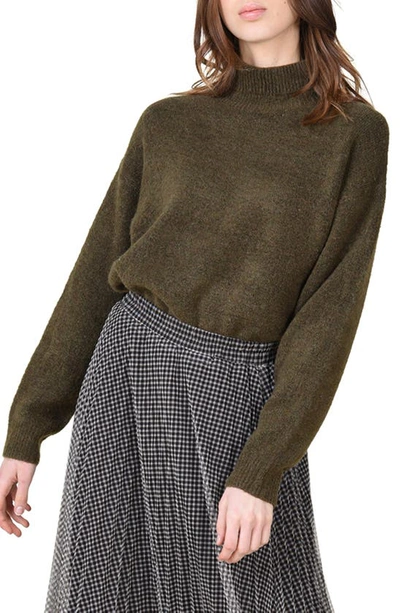 Molly Bracken Turtleneck Sweater In Khaki
