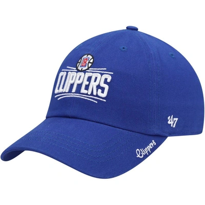 47 Brand '47 Royal La Clippers Miata Clean Up Logo Adjustable Hat