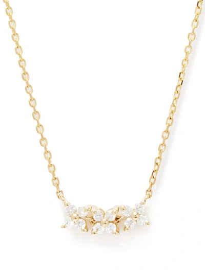 Anissa Kermiche Brontë Doré Diamond & 14kt Gold Necklace In Yellow Gold