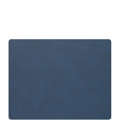 Linddna Square Nupo Placemats (set Of 4) In Blue