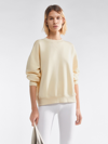 Filippa K Sweatshirt In Vanilla Bean