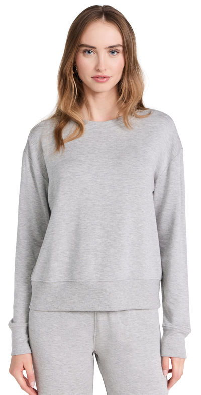 Splits59 Warm Up Fleece Sweatshirt In Grey