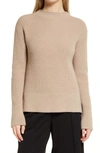 Nordstrom Ribbed Sweater In Tan Cobblestone