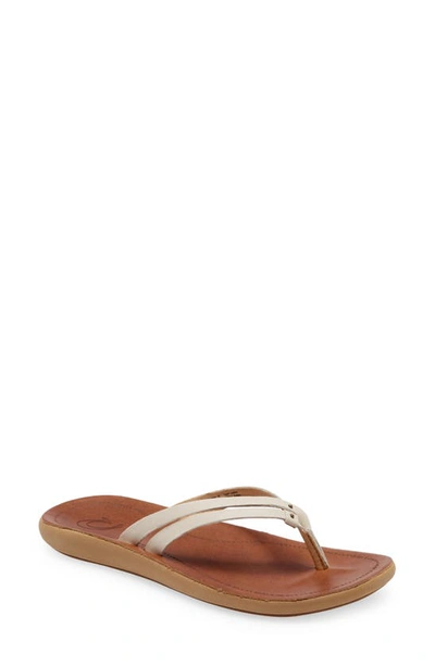 Olukai Kapehe Luana Flip Flop In Brown