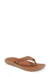 Olukai Kapehe Luana Flip Flop In Beige