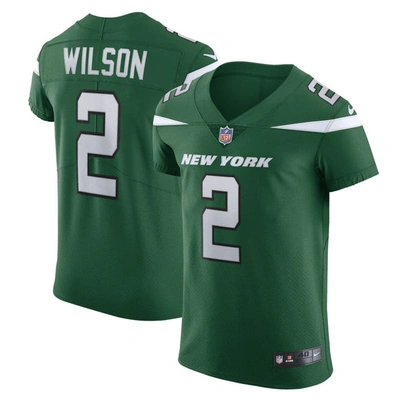 Nike Zach Wilson Gotham Green New York Jets Vapor Elite Jersey