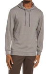 The Normal Brand Puremeso Pullover Hoodie In Grey
