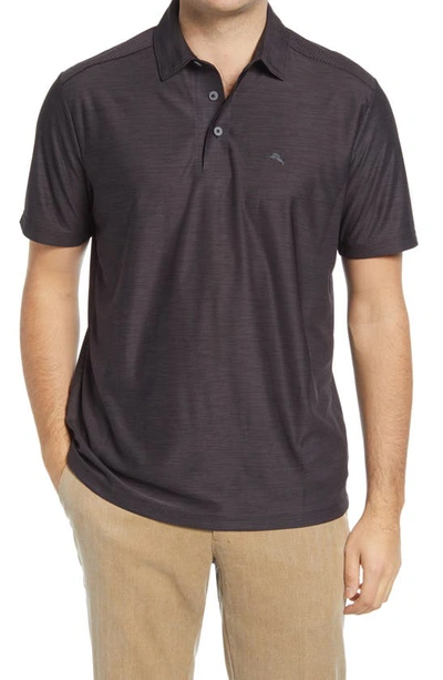 Tommy Bahama Palm Coast Classic Fit Polo In Jet Black