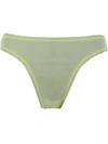 On Gossamer Gossamer Mesh Hip G Thong In Meadow