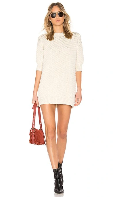 Rachel Comey Zenith Alpaca Blend Twill Knit Tunic In Ivory