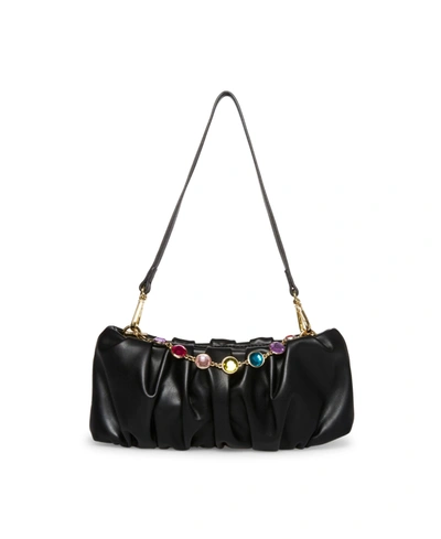 Betsey Johnson It's A Party Shoulder Bag In Black