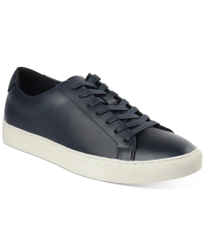 Alfani Men's Grayson Lace-up Sneakers, Created For Macy's Men's Shoes In Navy