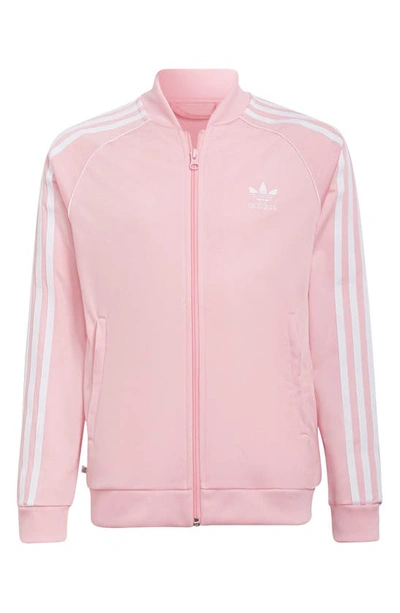 Adidas Originals Kids' Adicolor Track Jacket In Pink