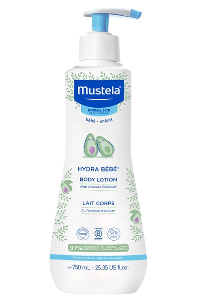 Mustela Babies' Hydra Bébé® Body Lotion With Avocado Perseose, 10.1 oz In White
