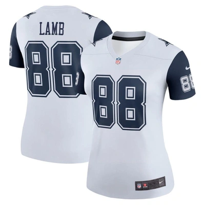 Nike Ceedee Lamb White Dallas Cowboys 2nd Alternate Legend Jersey