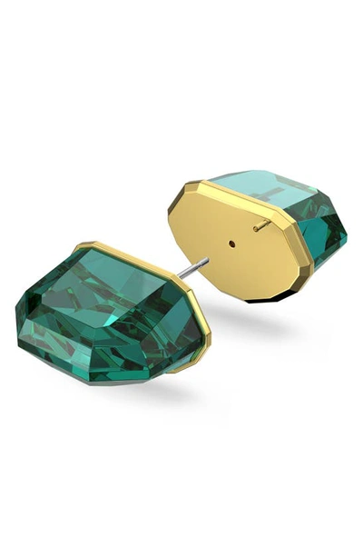 SWAROVSKI LUCENT SINGLE FRONT/BACK STUD EARRING 