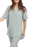 Lyssé Lysse Leah Short Sleeve Top In Morning Dew