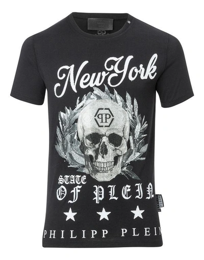 Philipp Plein T-shirt Round Neck Ss "me"