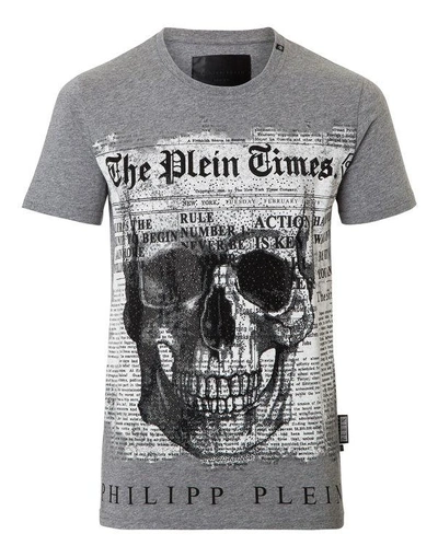 Philipp Plein T-shirt Round Neck Ss "use"