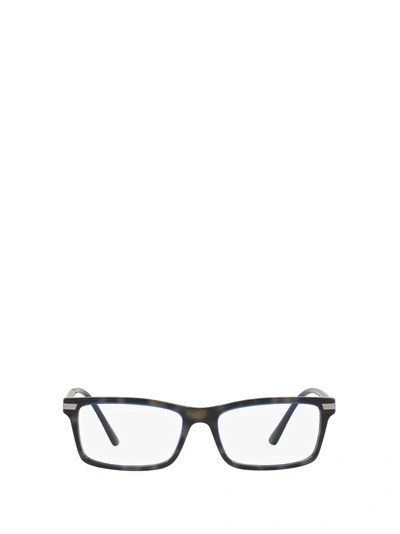 Prada Pr 03yv Denim Tortoise Male Eyeglasses In Brown