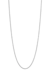 Qeelin 18k Gold Chain Necklace In White Gold