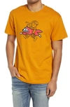 Icecream Whistle Graphic Tee In Inca Gold