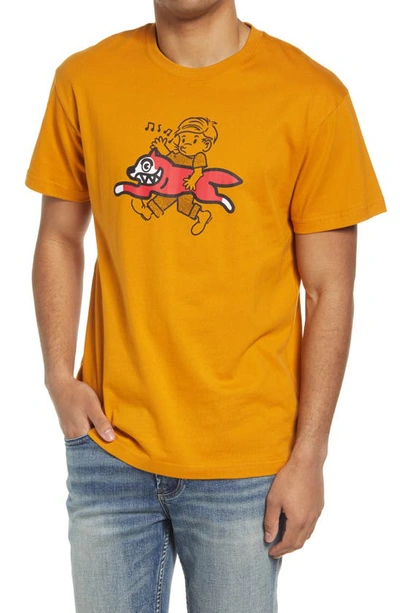Icecream Whistle Graphic Tee In Inca Gold