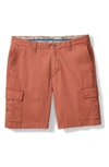 Tommy Bahama Coastal Key Cargo Shorts In Desert Red