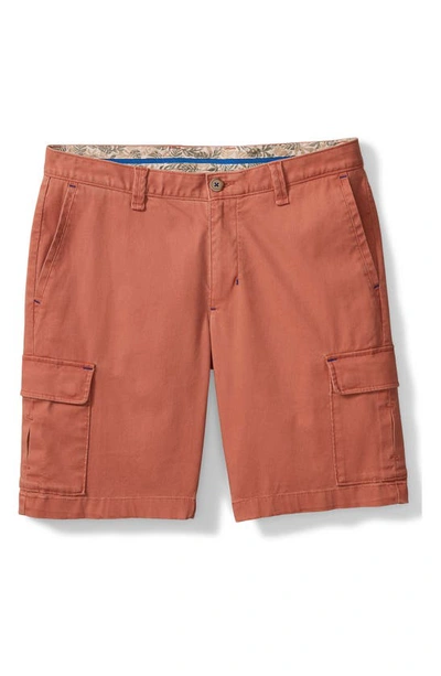 Tommy Bahama Coastal Key Cargo Shorts In Desert Red