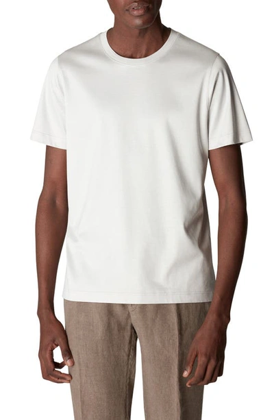 Eton Jersey T-shirt In Light Pastel Gray
