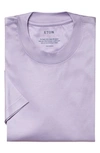 Eton Jersey T-shirt In Light Pastel Purple