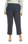 Vince Tapered Pull-on Pants In Black